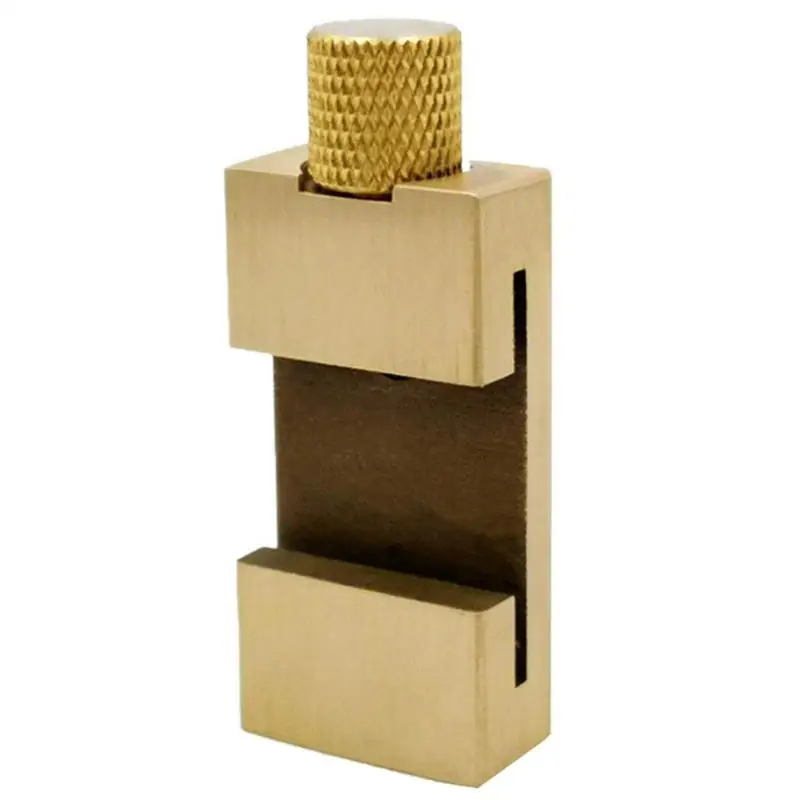 Positioning Block Gauge Brass Block Woodworking Tools Corner Steel Ruler Locator Easy Installation and Simple Design