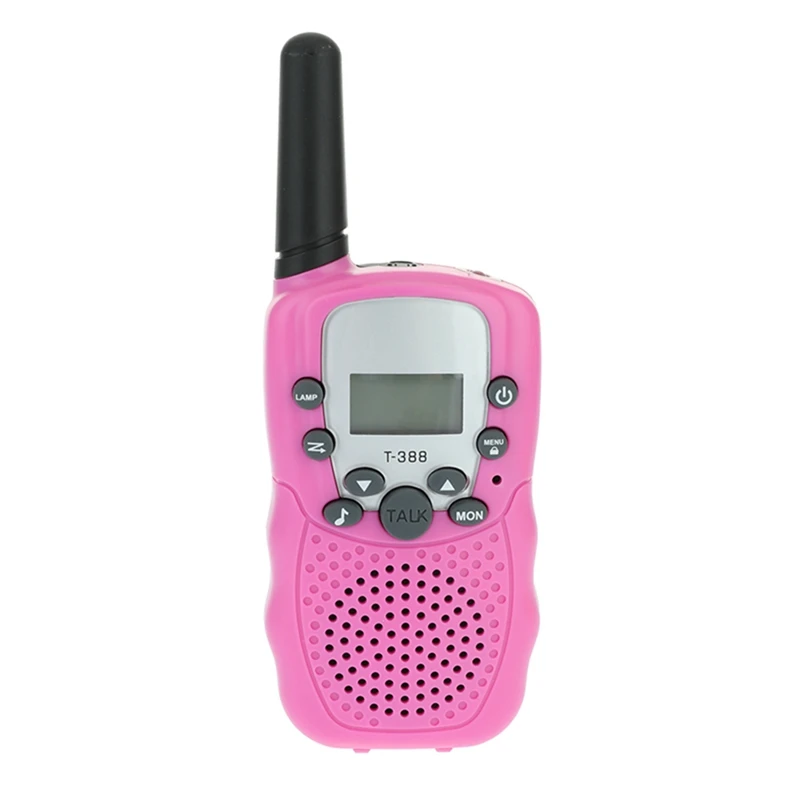 Walkie Talkie Дети мини игрушки ультра-удаленная внутренняя связь портативный двухстороннее радио 1 шт - Цвет: PK