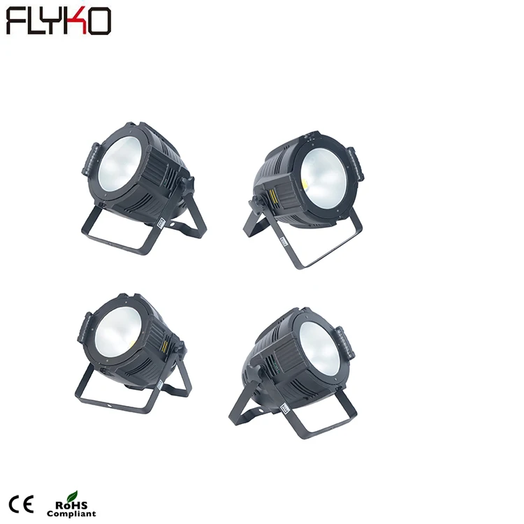Flyko indoor holiday lighting white DMX LED 100W COB Par Stage Lighting dj light Dmx control | Освещение