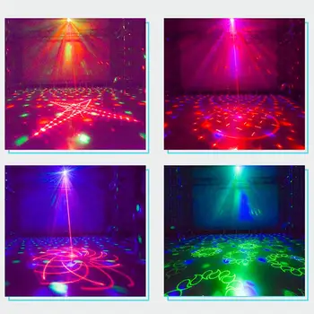

Laser Projector DJ Party Holiday Bar Disco Light 90 Patterns Disco dj Projector Stage Light For Party Bar Christmas Stage Light