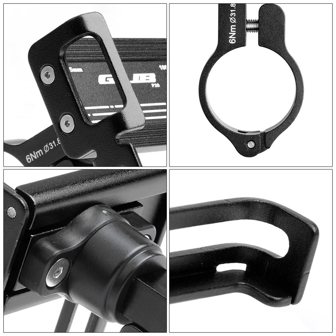 GUB P20 вращение на 360 ° Алюминиевый велосипед 4,8-6,3 ''мобильные держатели-подставки для телефонов держатель для навигатора анти-встряхивание MTB Дорожный велосипед руль