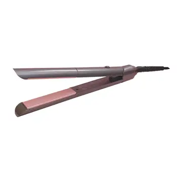 

2 in 1 Hair Straightener Curler Ceramic Flat Iron Anti-Frizz 1 Inch Hair Straightening Curling Iron Dual Voltage