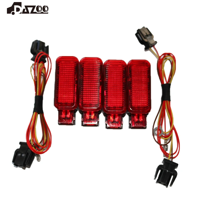 

8KD947411 Car Red Door Panel Warning light + With Plug Harness 8KD 947 411 For A7 A8 Q3 Q5 TT A3 S3 A6 S6 A4 S4 R8 RS3 RS4