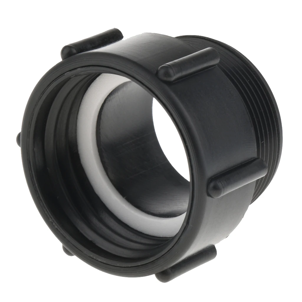 3 Piece DN50 BSP Thread Hose Pipe 2 Inch IBC Tote Tank Valve Adapter, Coarse Thread to Fine Thread