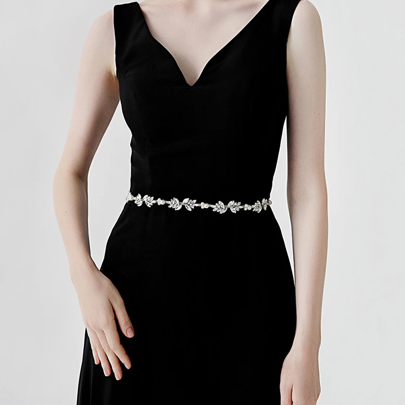 Efily cinturones de diamantes de imitación para mujer, accesorios de para fiesta, vestido boda graduación, cinturón, banda para novia, regalo para dama honor|Cinturones de novia| - AliExpress