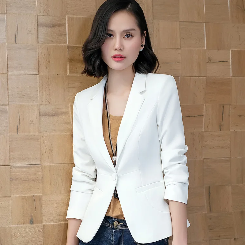 

2019 New Style Spring And Autumn Korean-style Fashion Elegant Short Suit Slim Fit Slimming Small Suit Coat WOMEN'S Dress