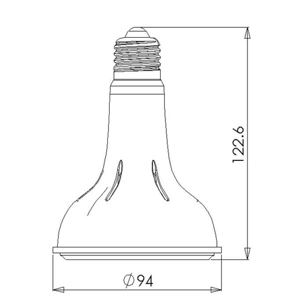 Dimmable 12W PAR30 samsung lm301H 3000 K/3500 K mix 660nm полный спектр светодиодный светильник для выращивания растений в помещении Светодиодный светильник ing