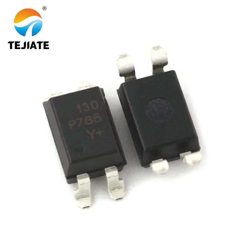 TEJIATE-Optocoupler TLP785 P785 SOP-4 SMD 트랜지스터 광전 출력 광 아이솔레이터 임프린트 130, 10PCS