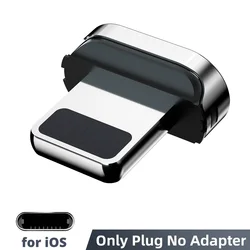 Universal Magnetic Cable Connector and Charger Adapter - Micro USB & Type C (For ios plug)