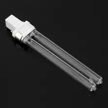 УФ 9 Вт бактерицидная функция труба лампы охраны окружающей среды, UV-C 253.7nm 254nm воды очистка воздуха дезинфекция стерилизатор UVC H-Форма ультрафиолетовый светильник лампочка
