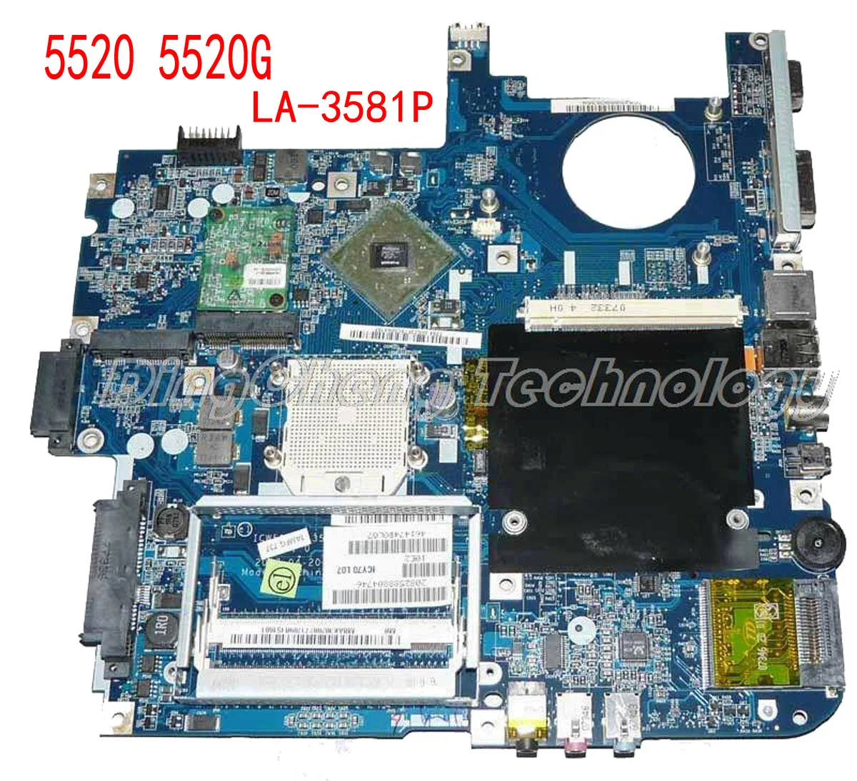 Материнская плата для ноутбука ACER 5520 5520G ICW50 LA-3581P MBAK302003 материнская DDR2 100%