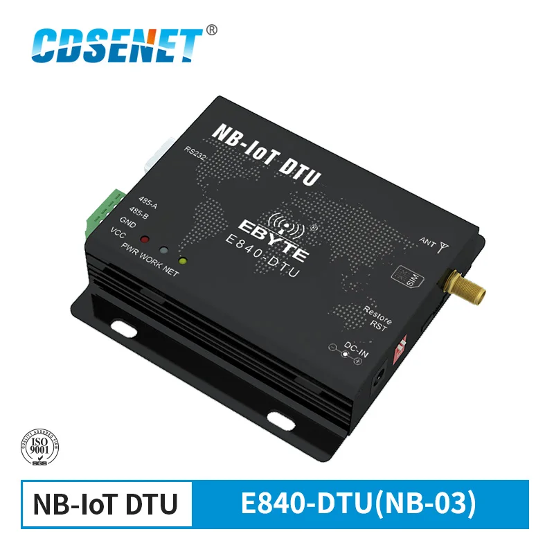 E840-DTU(NB-03) RS232 RS485 NB-IoT беспроводной трансивер IoT сервер последовательного порта CoAP UDP Band5 868 МГц 915 МГц передатчик приемник