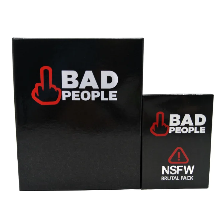 

Against Humanity Card Customizable You Probably Shouldn't Play Game Bully Bad People + NSFW Expanded Version