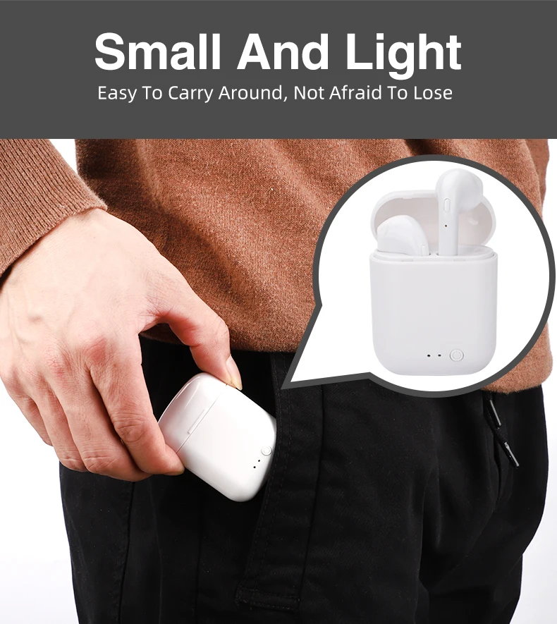 Mini-2 TWS Wireless Earphones Sports Earbuds Headset Bluetooth 5.0 Headphones With Mic Charging Box For iPhone Xiaomi PK i9s i7s (4)