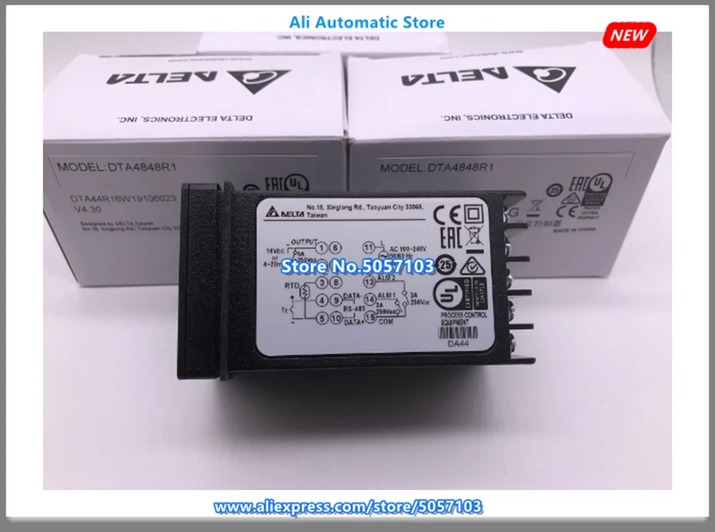 DTA4848R1 48*48 Pt сопротивление термопары Вход реле выход 2 сигнал тревоги 485 связи