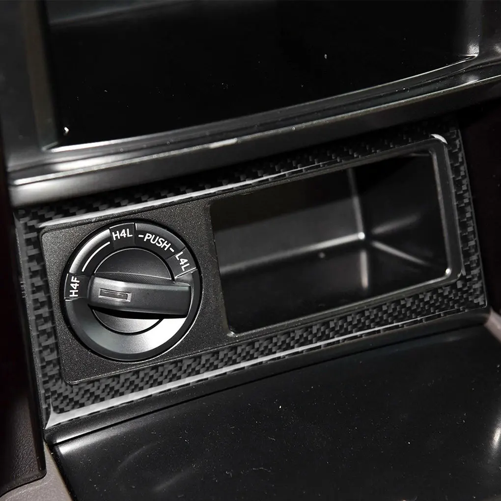 Замена для Land Cruiser Prado 2010- панель из углеродного волокна Защитная Наклейка Декор зеркало заднего вида и 2 шт