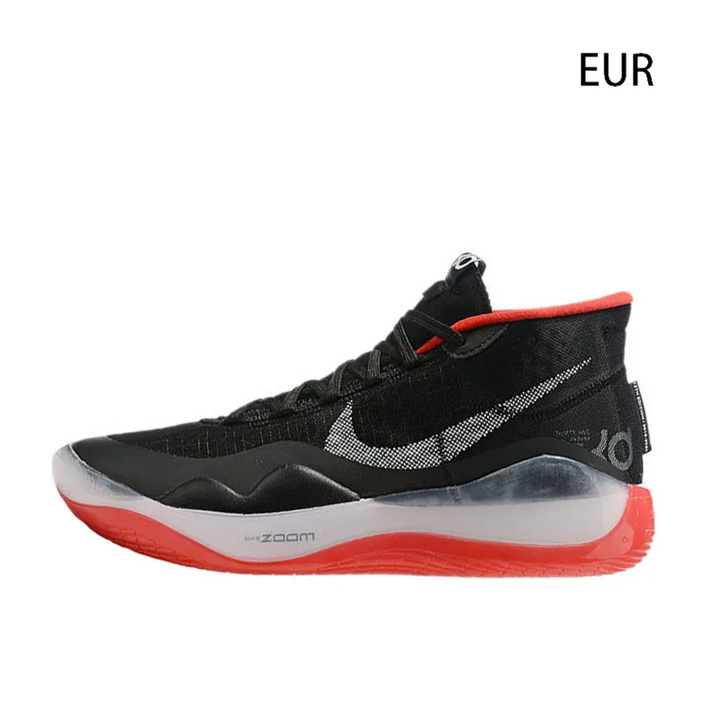 Nike ZOOM KD12 EP Кевин Дюрант Баскетбольная обувь для мужчин дышащие, для активного отдыха и спорта кроссовки легкие - Цвет: ZOOM KD12-8