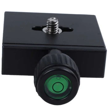 

metal 50mm Quick Release Plate QR Clamp 3/8-inch with 1/4-inch Adapter for Benro Acratech Kirk Wimberley Gitzo Manfrotto RRS Arc