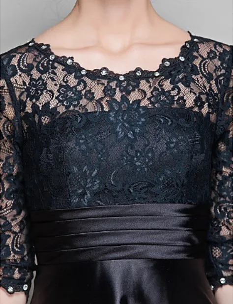Короткий рукав, платье крестной матери, сексуальное, Vestidos De Fiesta, повседневное, короткое, вечерние, кружевное, для матери невесты, с рукавами