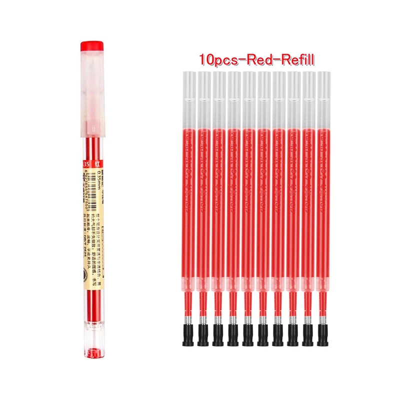 Red-1pen-10Refill