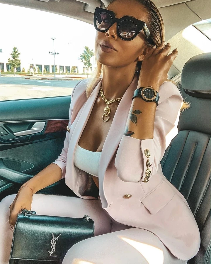 Black Friday Work Pant Suits OL 2 Piece Set for Women Business interview suit set uniform smil Blazer and Pencil Pant Office Lady suit