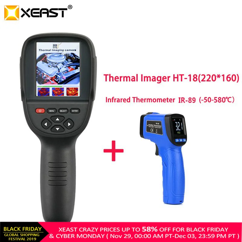 XEAST портативная камера HT-18 тепловизор HT18 220*160 с высоким разрешением