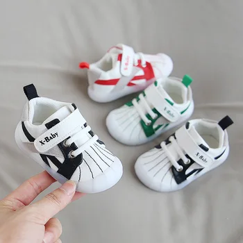 

Kids Shoes Antislip Soft Bottom Baby Sneaker Casual Flat Sneakers Shoes Children Girls Boys Sports Shoes