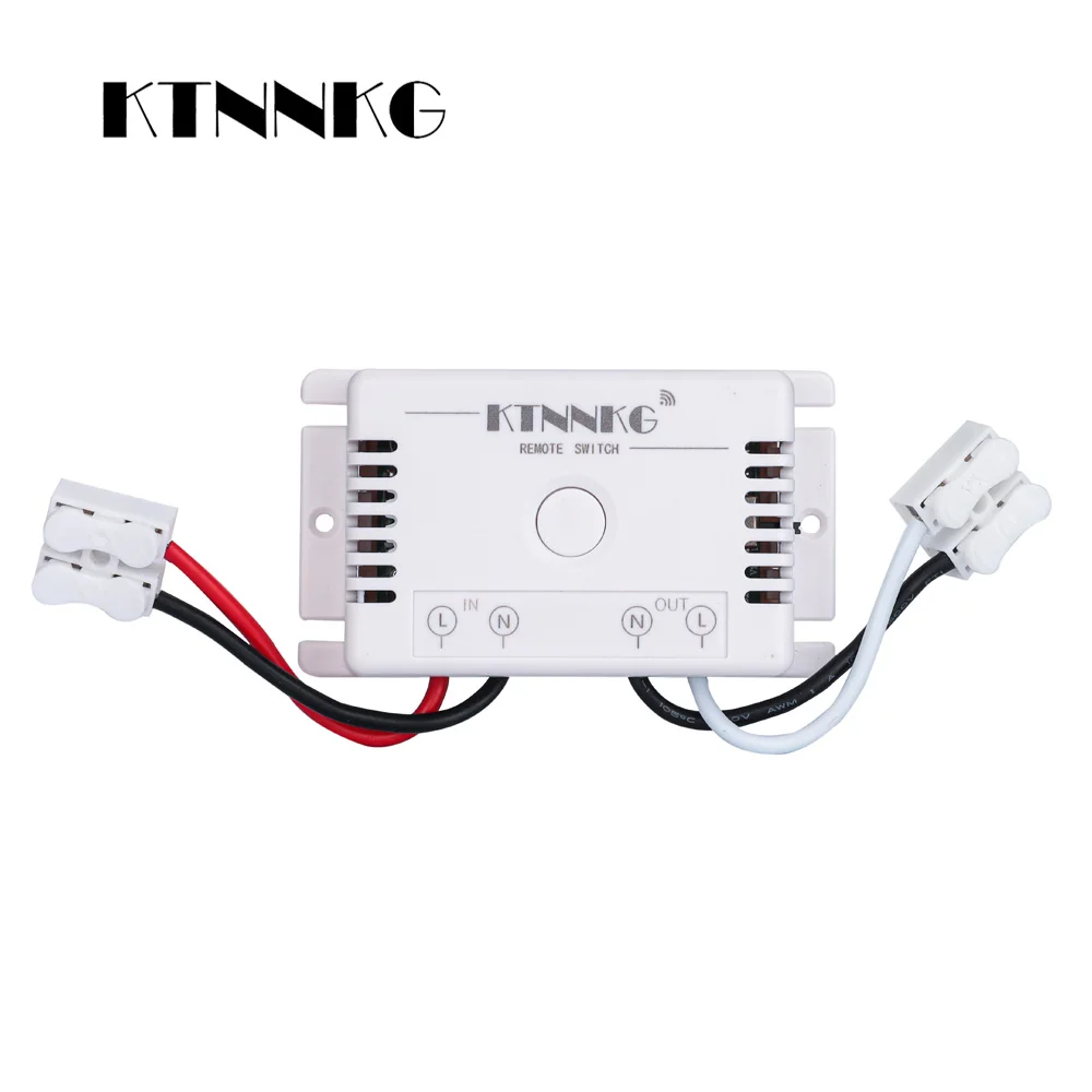 

220V 1CH wireless receiver with wall touch remote control for home, factory, hospital, spotlights, ceiling lamps, chandeliers,