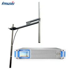 FMUSER FSN-350T 350 Вт 300 Вт fm-передатчик+ FU-DV2 антенна+ 30 м 1/" кабель для fm-радиостанции