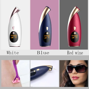 

IPL Epilator Facial Body Permanent s Hair Removal 70W Flashes Bikini Trimmer with Display Sn EU Plug