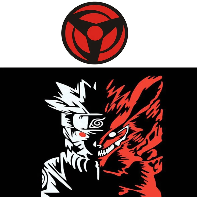 

Car Stickers Reflective Anime Naruto Car Sticker Sasuke Uchiha Decal Sticker for Car Auto Products Car Interior Accessories
