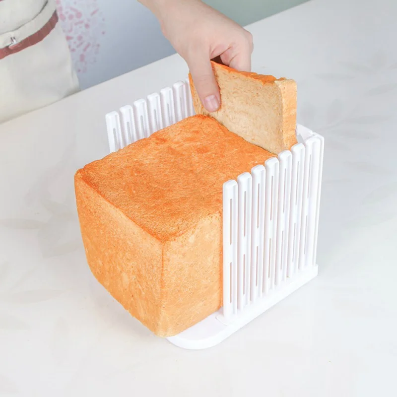 Резак для хлебных тостов Съемный DIY Хлеборезка бытовой портативный Хлеборезка для кухни