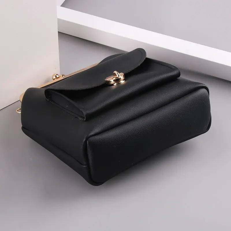 women's handbags pu leather kiss lock shell bags (9)