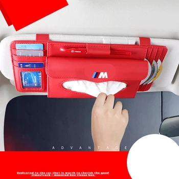 

Fashion Quality PU Car Multifunctional sunshade type pendant tissue box For Bmw x1 x3 x5 x6 z4 f10 f20 f30 e36 e39 e46 e60 e90