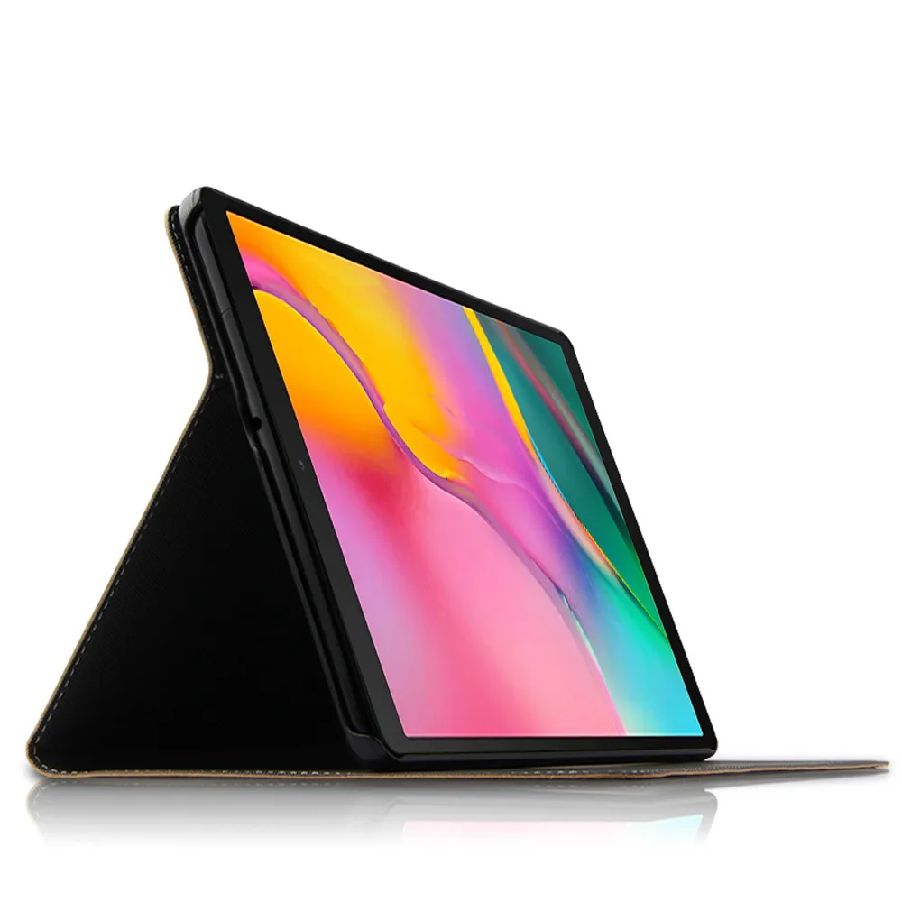 1 x защитный чехол для samsung Galaxy Tab A 10,1 T510/T515 с подставкой из ПУ+ кожи, Магнитный умный чехол, элегантный чехол с функцией автоматического сна/пробуждения
