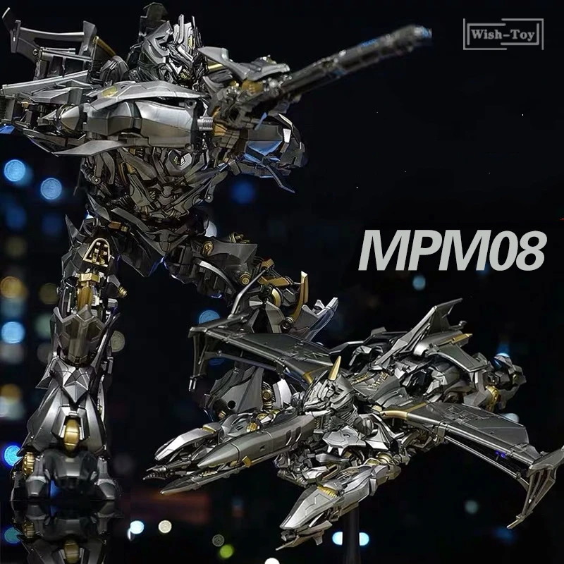 

Transformation Robot Galvatron Mega Oversize 29CM MPM08 MPM-08 KO Alloy Action Figure Kids Toys Deformation Collection Gifts