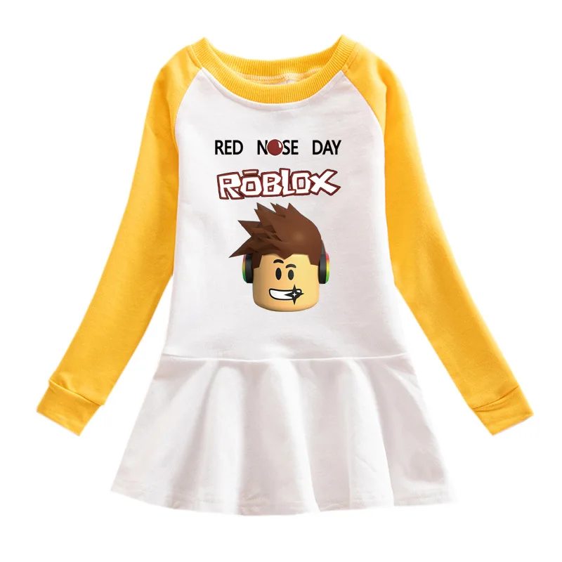 

New Children's Wear Girls Sweet Swan Dance Ruffled Long-Sleeved Sweater Dress Letter Print Baby Dress Girl Clothes