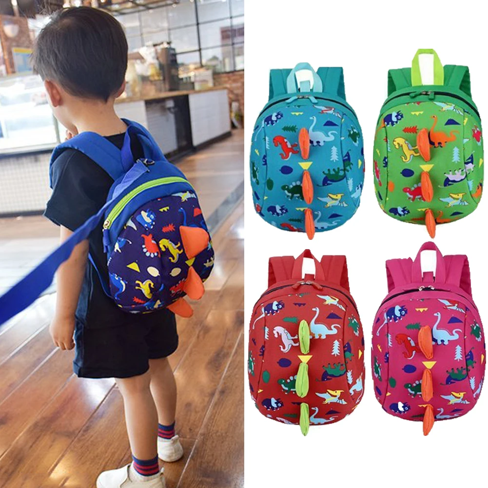 Baby Backpacks Safety Antilost Infant Baby Dinosaur Backpack With