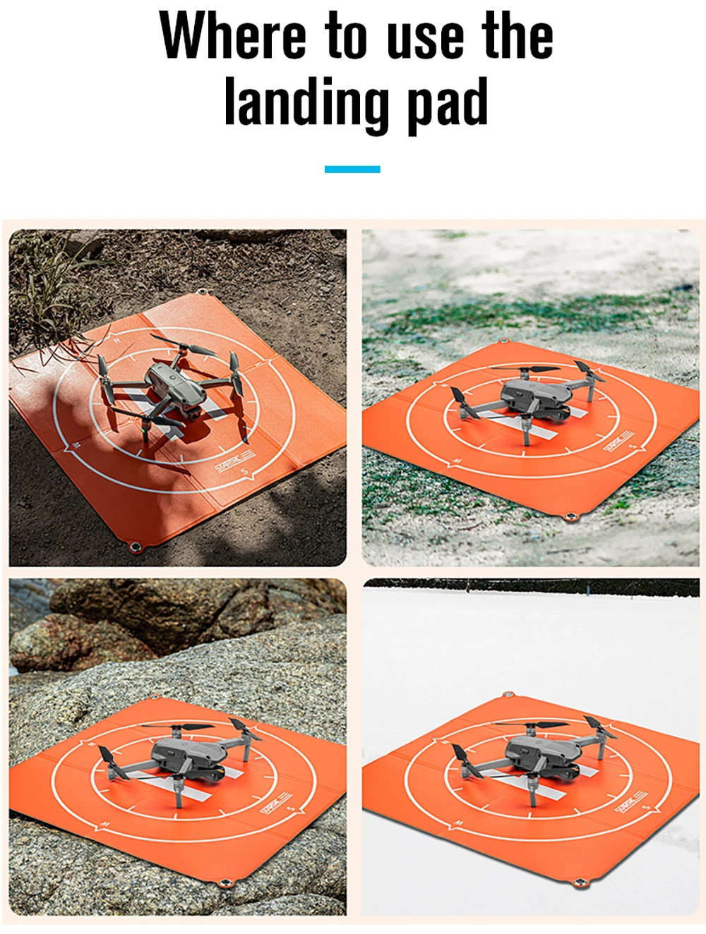    ġ е DJI Mini 3 Pro Fast-fold  е 50/65cm FIMI X8 Mavic Mini Air 2 Phantom Inspire