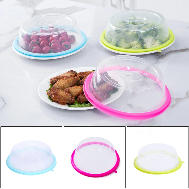 Silicone Lids 2pcs Round Reusable Food Cover for Bowl Cup Microwave