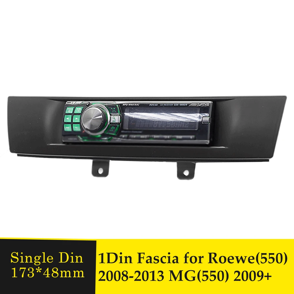 Одна Din Автомобильная Радио фасция для ROEWE(550) 2008 2013 MG(550) 2009 + стерео DVD панель Набор