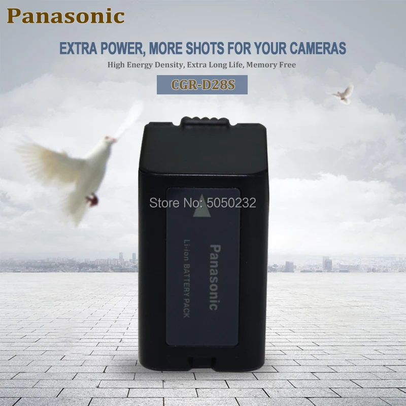Высококачественная батарея для камеры Panasonic 7 2 В 2800 мА/ч с аккумулятором