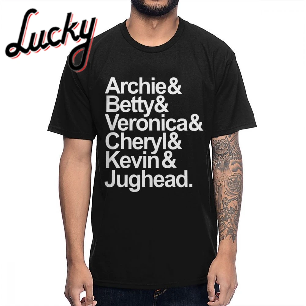 Crewneck Riverdale Chery Kevin Jughead Archie Betty Tee Shirt Graphic Print Male Soft Slim T Big Size | Мужская одежда