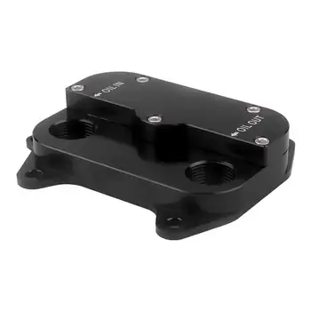 

Durable Oil Cooler Takeoff Plate 1.6TDi 2.0TDi -8 -10 Fitting Auto Engine Replacement Parts for VW AUDI SEAT SKODA 125x115x43mm