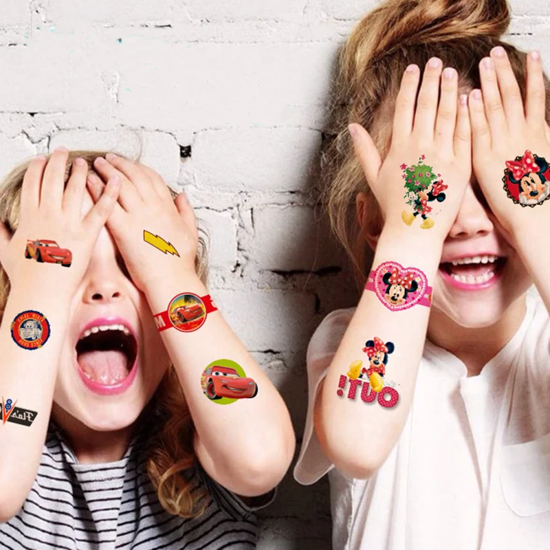 Рисунок 2 - 4 листа, водостойкая тату-наклейка