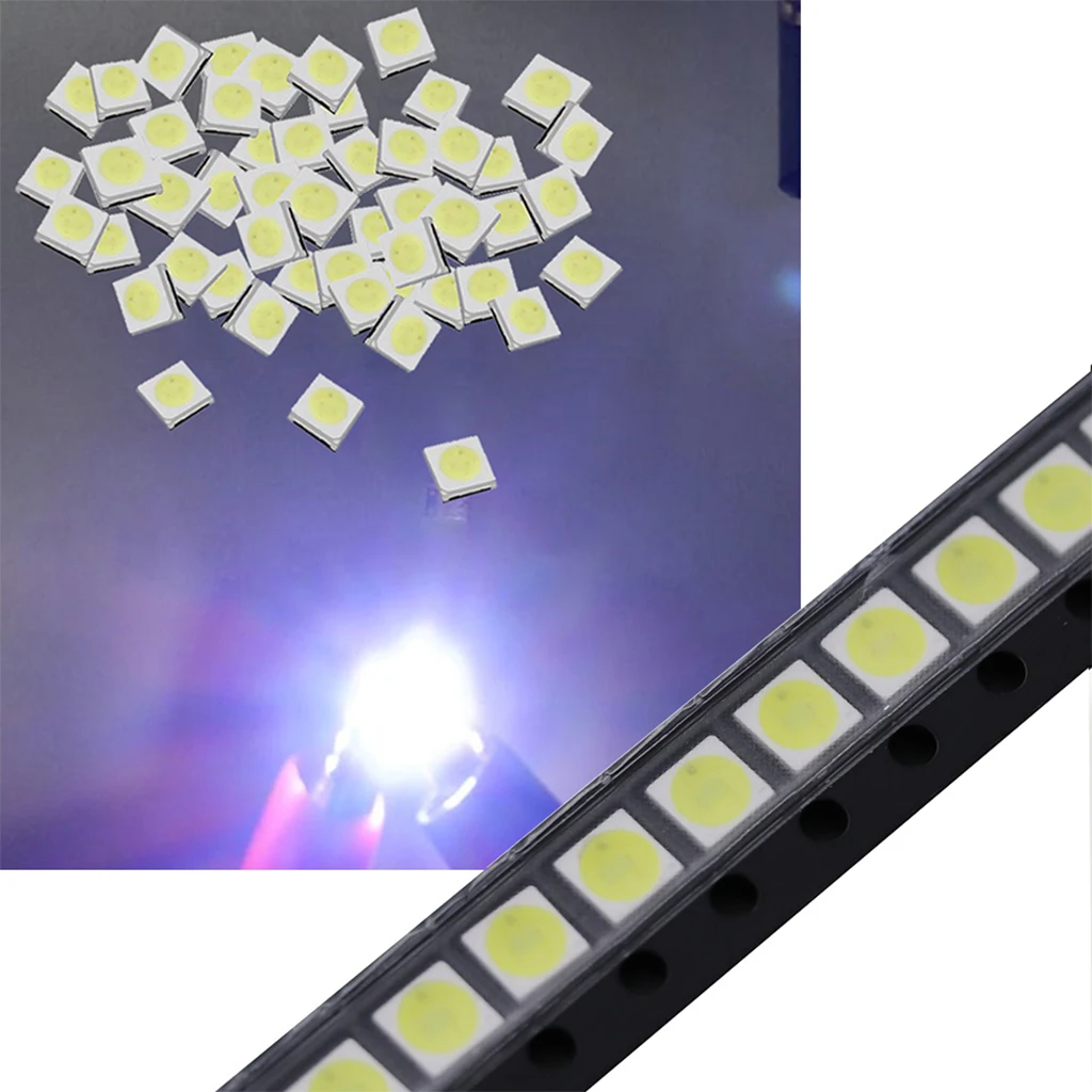 Светодиодный диодный светильник высокой мощности 1 Вт 3 в COB SMD лампа чип DIY