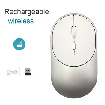 

2.4G Wireless Dual Mode Rechargeable Optical Gaming Mouse USB Receiver Mice Ultra Thin Slim Mice For Computer Pc Laptop Desktop