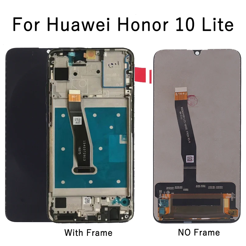 Оригинальный ЖК-дисплей для huawei honor 10 Lite сенсорный экран дигитайзер компонент с
