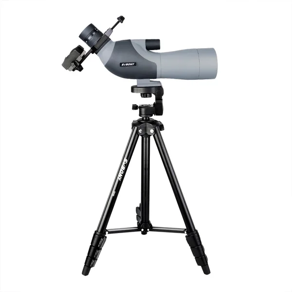 SVBONY Зрительная труба 16-48x60/20-60x70mm зум телескоп с многослойным покрытием ОПТИКА SV402 для стрельбы и стрельбы из лука w/5" алюминиевый штатив - Цвет: 16-48x60mm