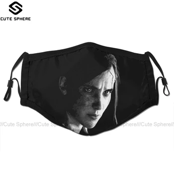 

The Last Of Us Mouth Face Mask The Last Of Us Ellie Facial Mask Funny Kawai with 2 Filters for Adult